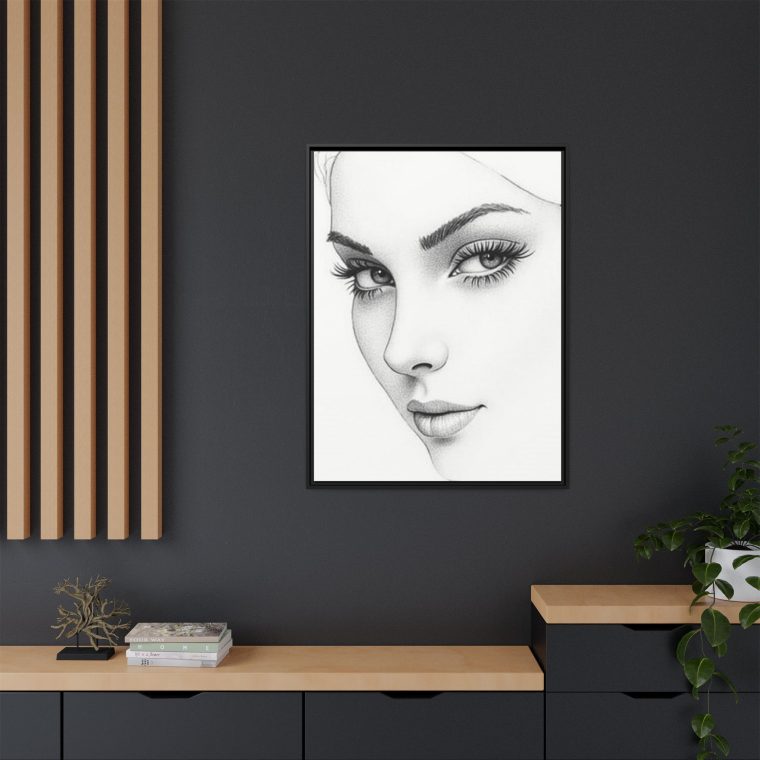 Abstract Line Art Face Wall Décor Perfect for Modern Interiors - Image 12