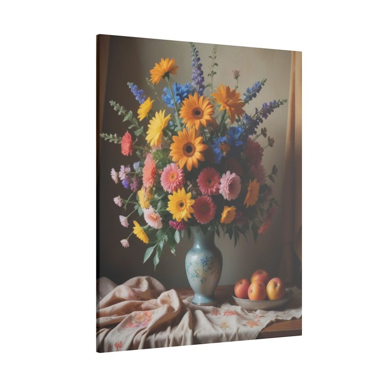 A Colorful Boho Vase Arrangement with Artistic Flair - Image 34