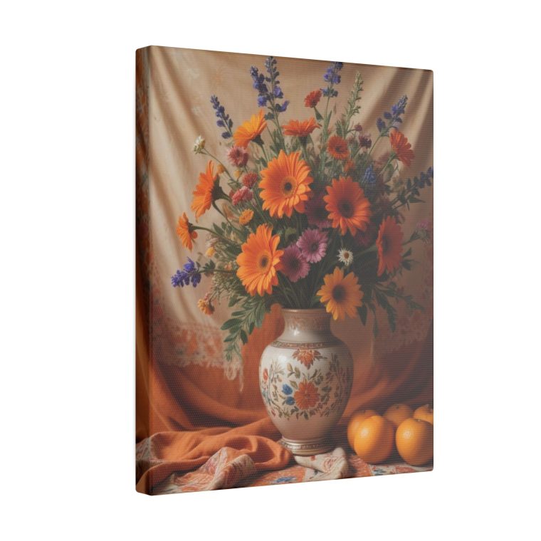 Modern Craft in a Vintage Frame Boho Floral Art - Image 30