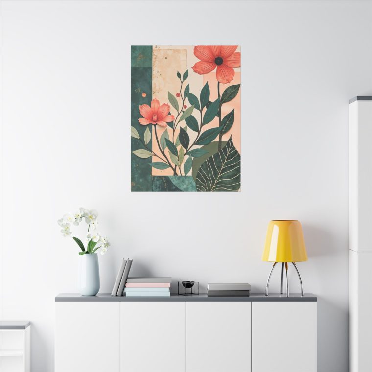 Flower Collage With Paper Cut Outs - Image 32