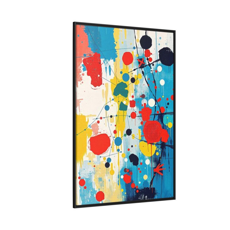 Abstract Kitchen Canvas Print Modern Dining Decor - Image 38