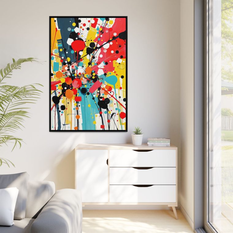 Abstract Home Office Canvas Professional Wall Decor - Image 15