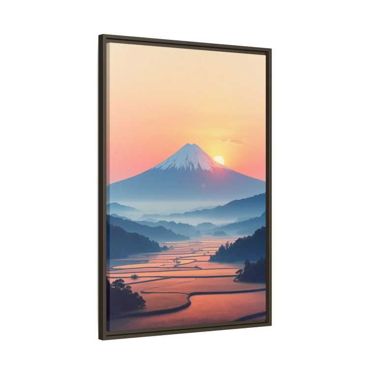 Modern Mount Fuji Canvas Print Japanese Wall Decor - Image 10