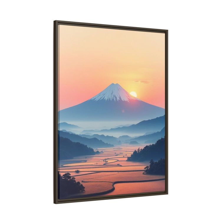 Modern Mount Fuji Canvas Print Japanese Wall Decor - Image 14