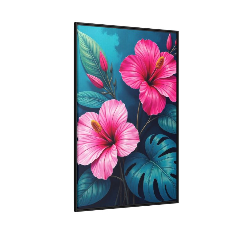 Exquisite Floral Canvas Design for Large Walls - Image 8