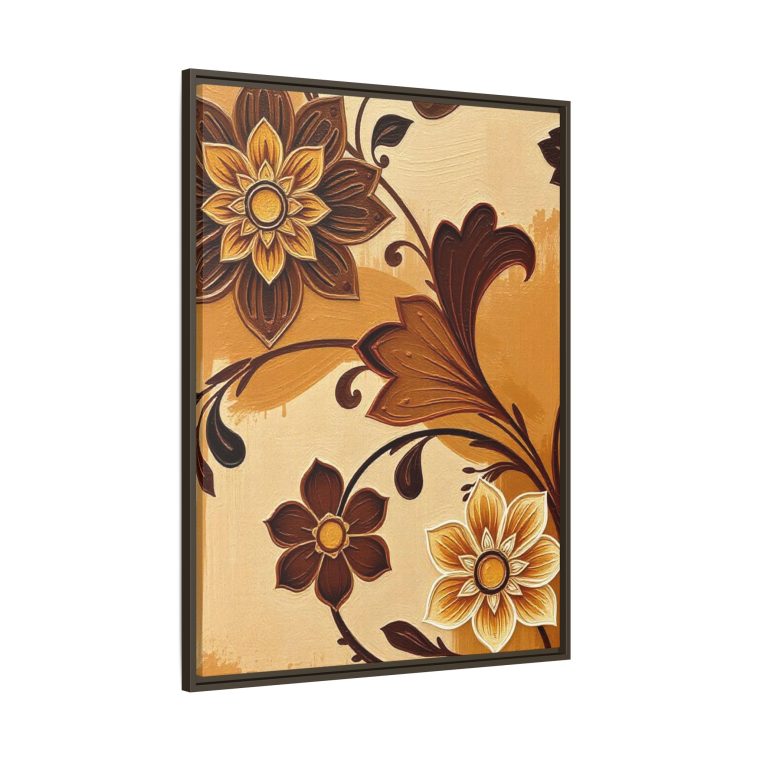 Brown Floral Wall Art to Brighten Your Space - Image 10