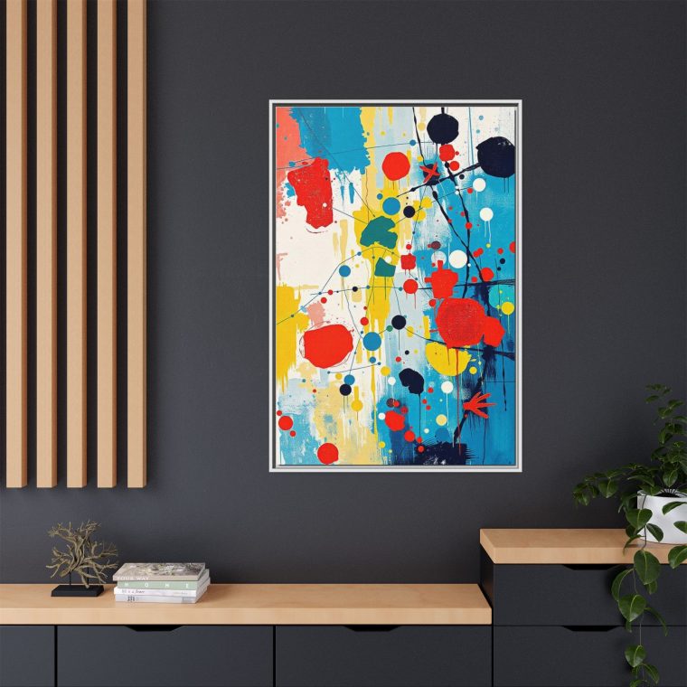 Abstract Kitchen Canvas Print Modern Dining Decor - Image 24