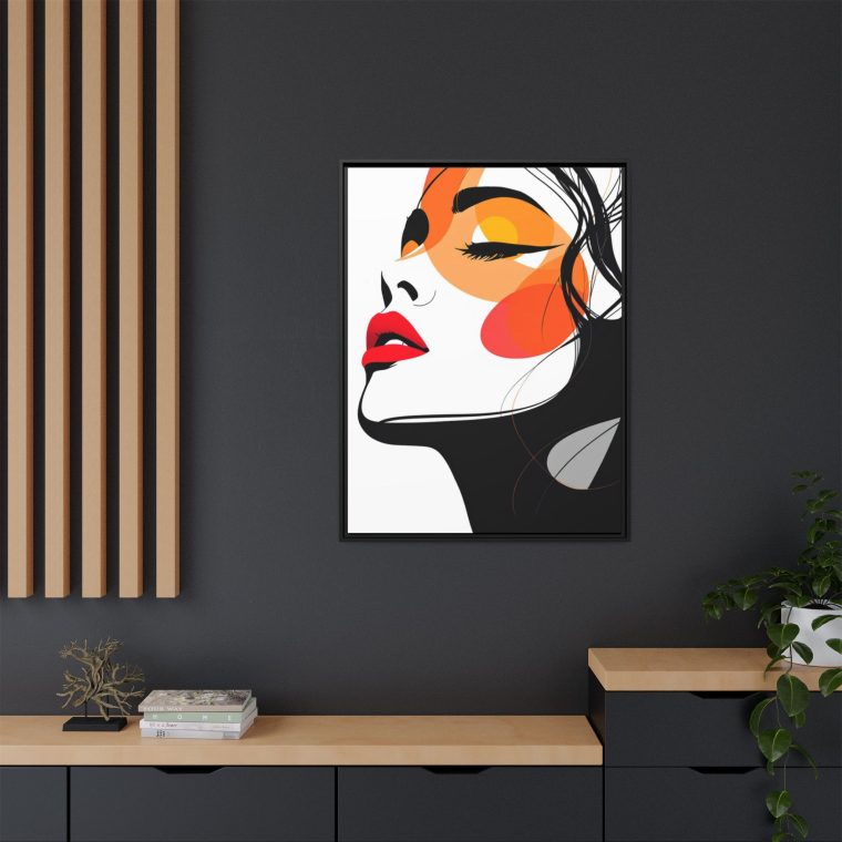 Abstract Face Canvas Wall Art – Perfect Gift for Art Lovers - Image 16