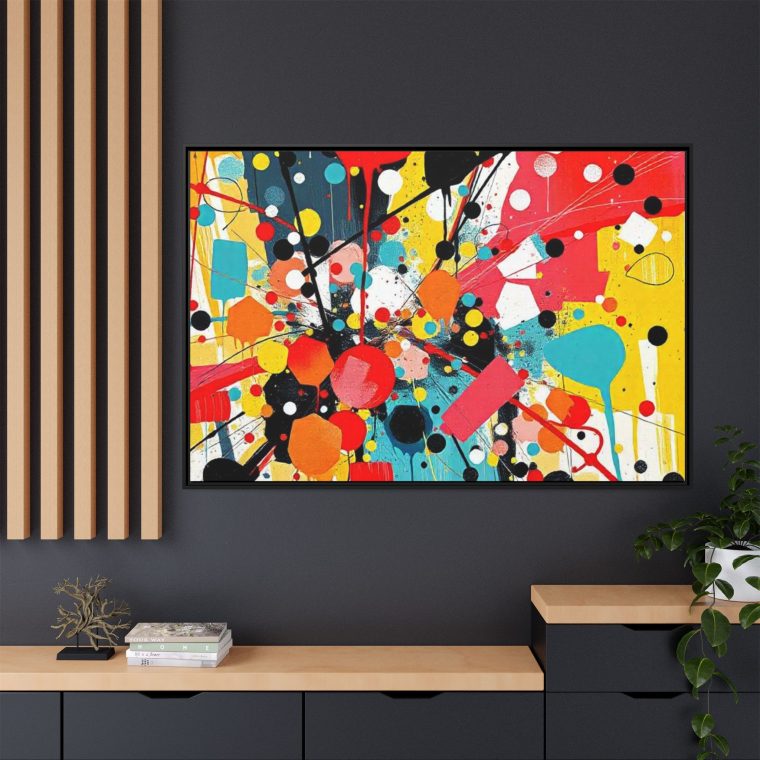 Abstract Home Office Canvas Professional Wall Decor - Image 20