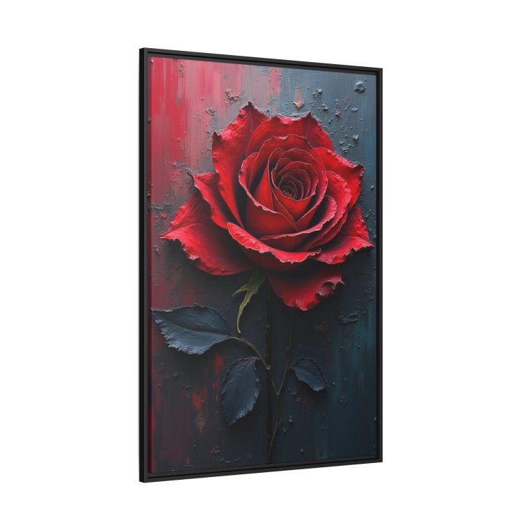 The Allure of Black Baccara Rose Wall Art - Image 6