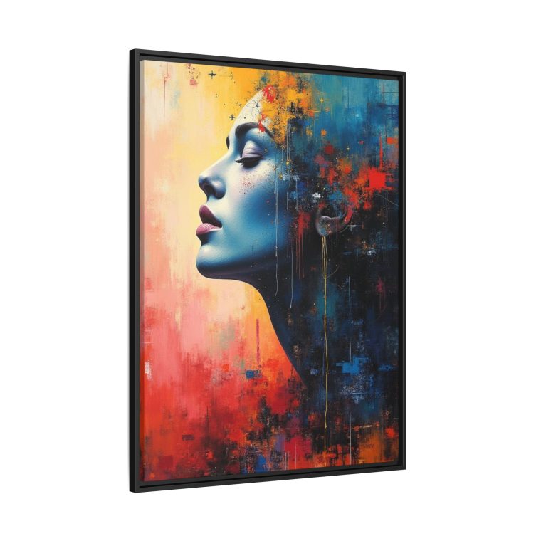 Abstract Face Canvas Prints Modern Art Design - Image 10