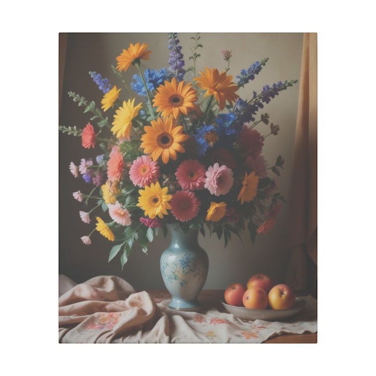 A Colorful Boho Vase Arrangement with Artistic Flair - Image 37