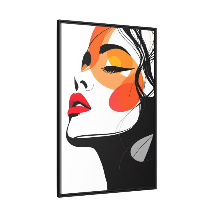 Abstract Face Canvas Wall Art – Perfect Gift for Art Lovers - Image 10