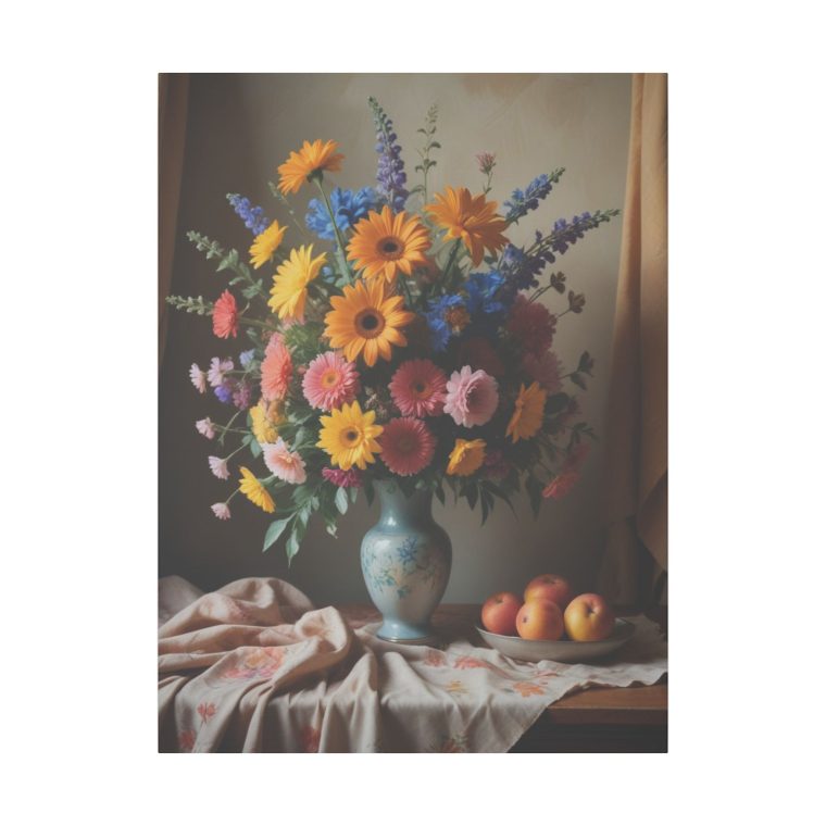 A Colorful Boho Vase Arrangement with Artistic Flair - Image 41