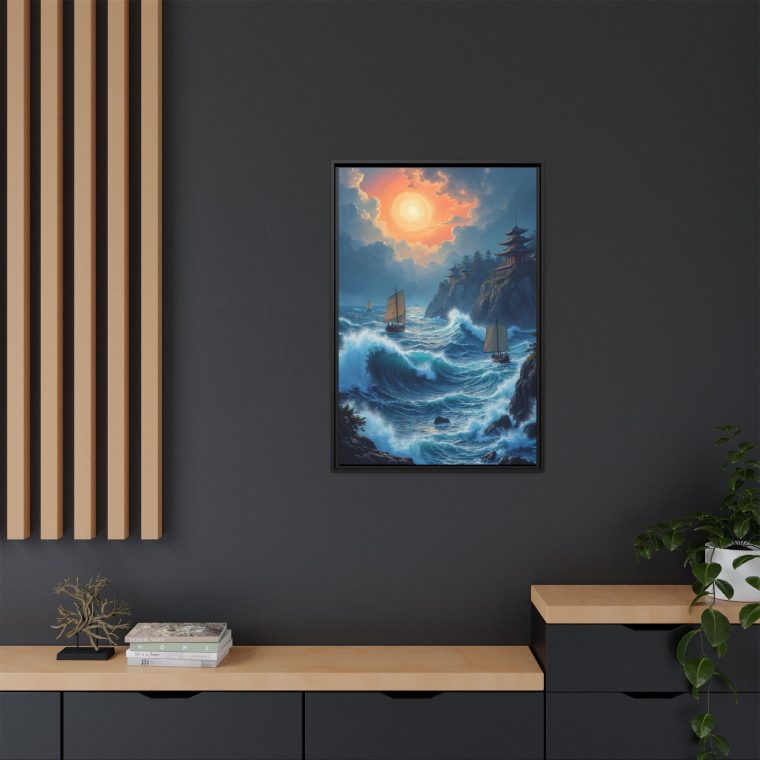 Japanese Great Wave Canvas Print Large Wall Art - Image 12