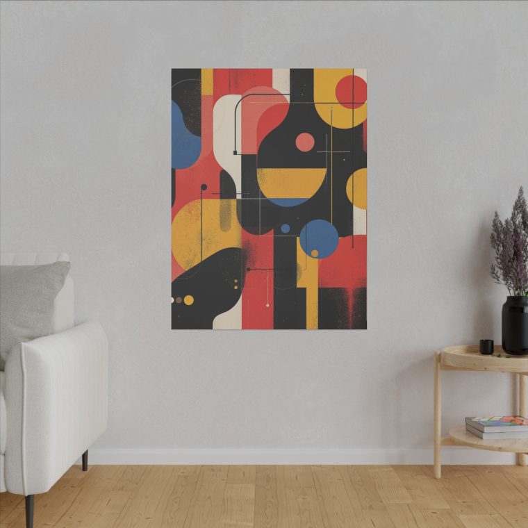 Dynamic Harmony Bold Shapes and Vibrant Colors - Image 15
