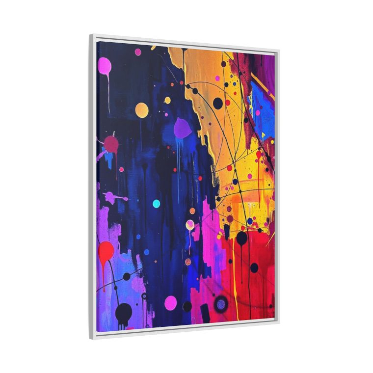 Abstract Hallway Wall Art Long Canvas Print - Image 10