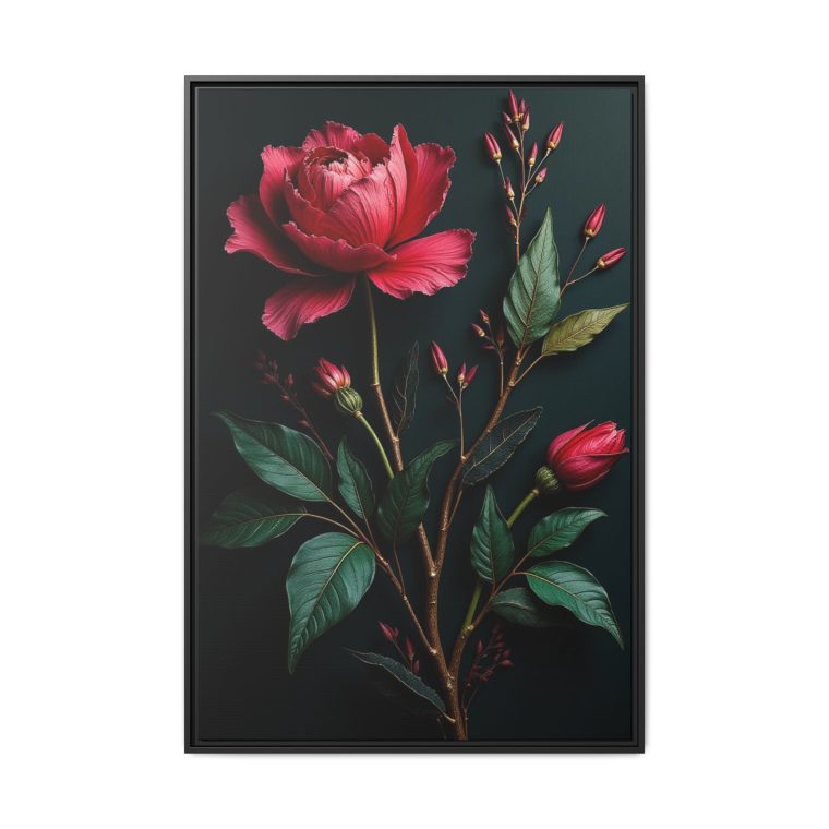 Gothic Garden Moody Floral Art Series - Image 9