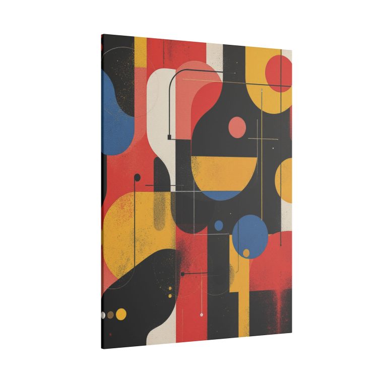 Dynamic Harmony Bold Shapes and Vibrant Colors - Image 6