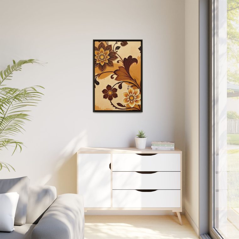 Brown Floral Wall Art to Brighten Your Space - Image 7