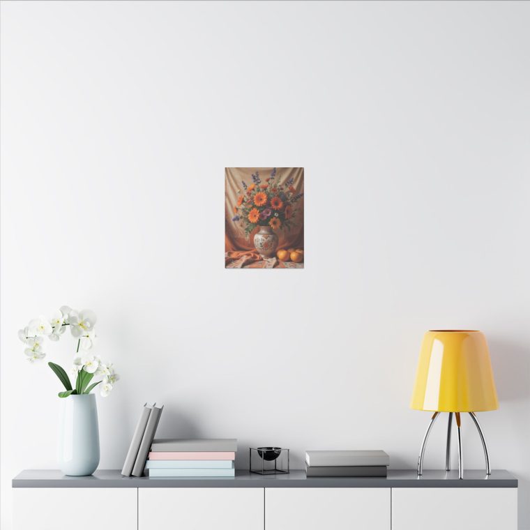 Modern Craft in a Vintage Frame Boho Floral Art - Image 8