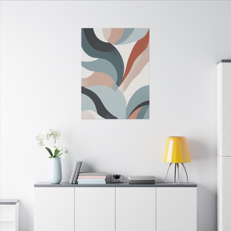 Earthy Elegance Abstract Pattern Wall Art for Modern Spaces - Image 16