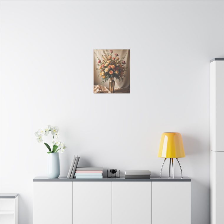 Vivid Blooms and Soft Lighting: A Boho Vintage Painting - Image 24
