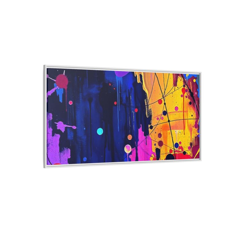 Abstract Hallway Wall Art Long Canvas Print - Image 26