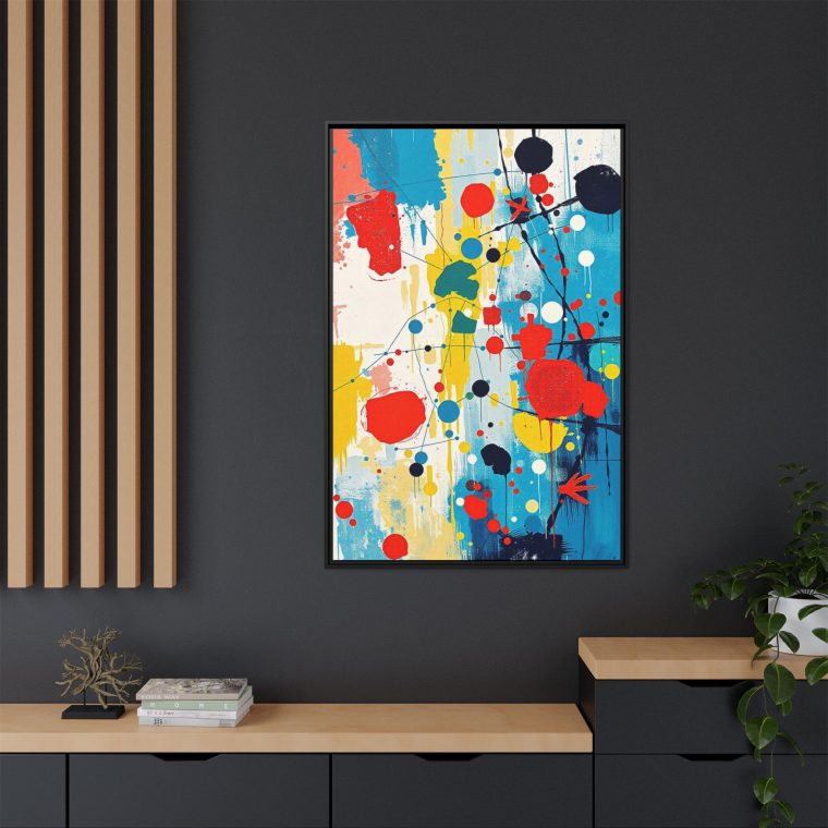 Abstract Kitchen Canvas Print Modern Dining Decor - Image 12