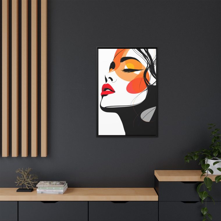 Abstract Face Canvas Wall Art – Perfect Gift for Art Lovers - Image 8