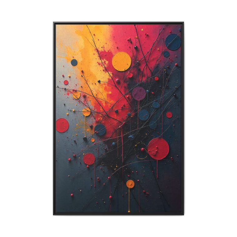 Boho Abstract Canvas Print | Modern Bohemian Wall Art - Image 9