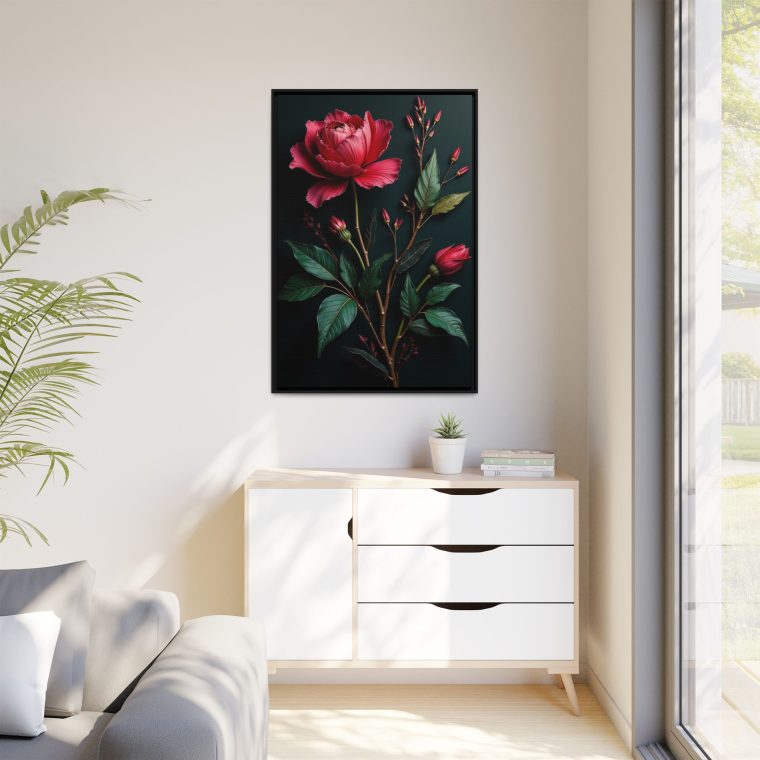 Gothic Garden Moody Floral Art Series - Image 11