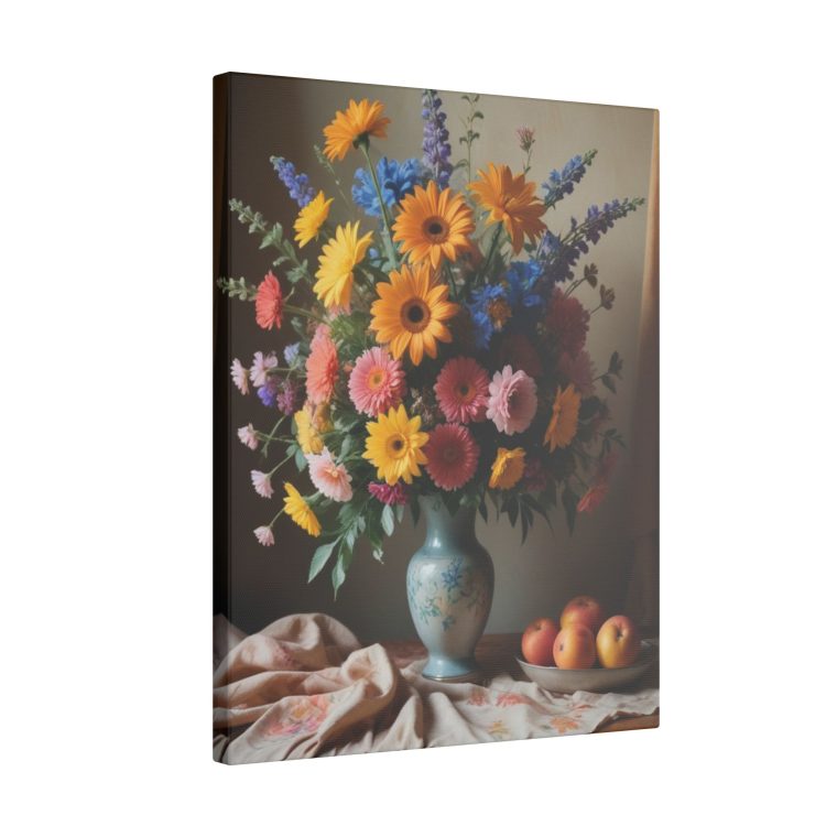 A Colorful Boho Vase Arrangement with Artistic Flair - Image 6