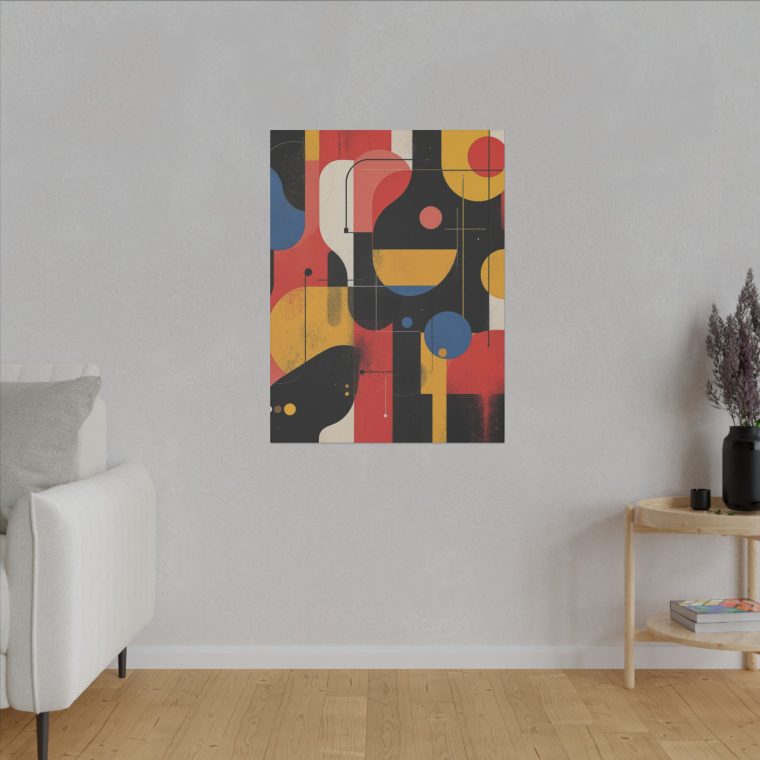 Dynamic Harmony Bold Shapes and Vibrant Colors - Image 7