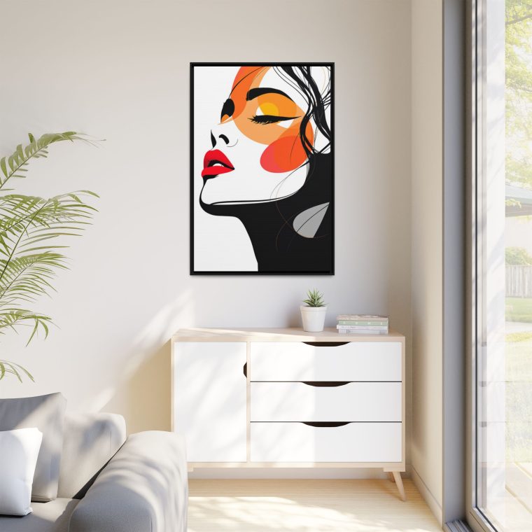 Abstract Face Canvas Wall Art – Perfect Gift for Art Lovers - Image 11