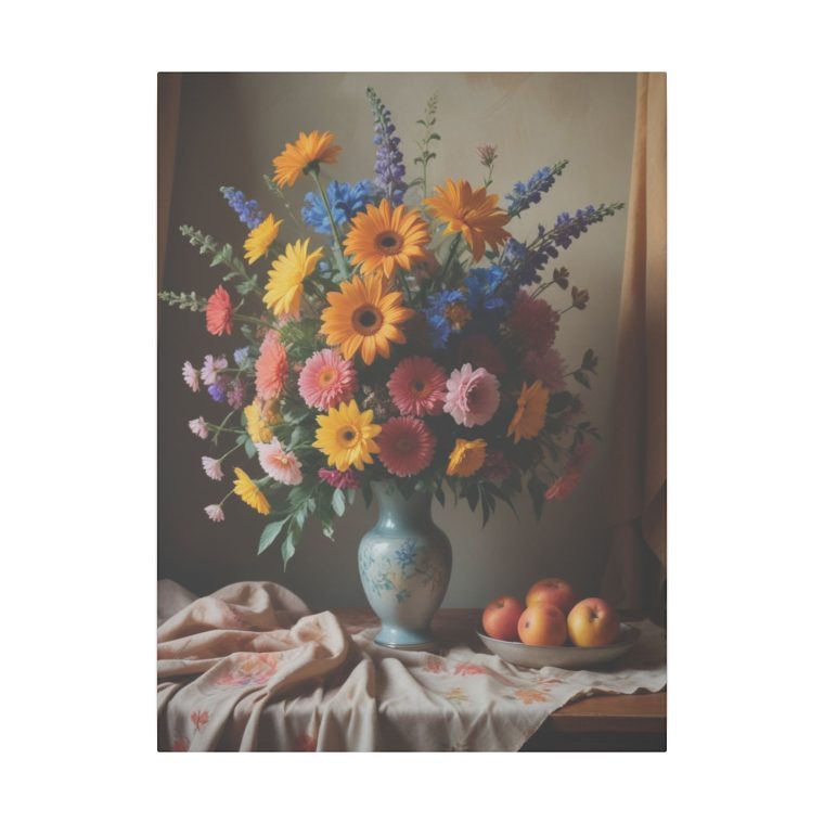 A Colorful Boho Vase Arrangement with Artistic Flair - Image 21