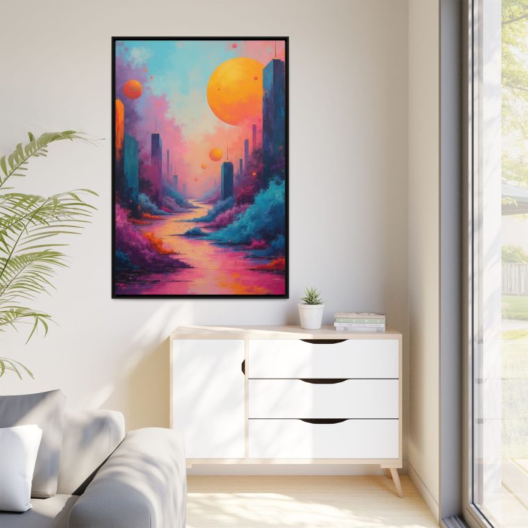 Abstract Wall Art Contemporary Coloring Decor - Image 15