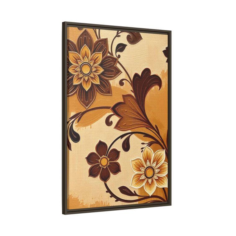 Brown Floral Wall Art to Brighten Your Space - Image 6