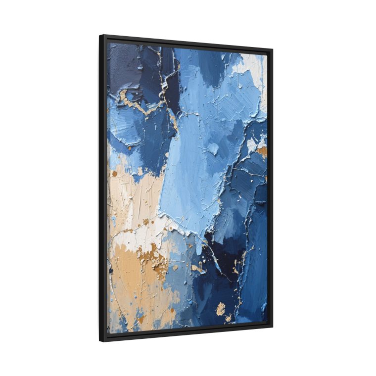 Natural Beauty Unveiled: Blue Lace Stone Textured Wall Art Designs - Image 2