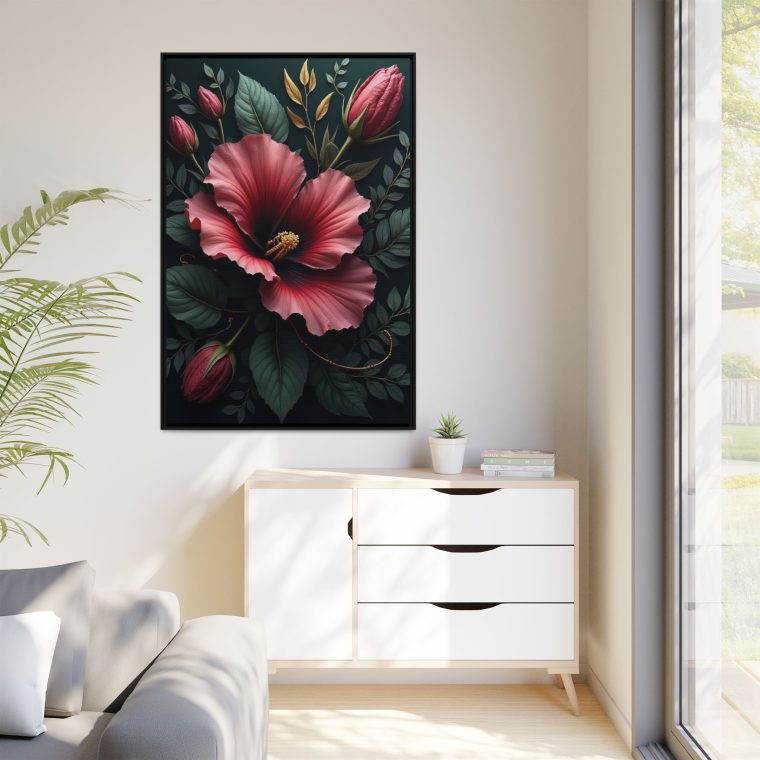 Twilight Petals Mysterious Botanical Prints - Image 15