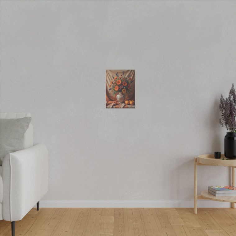 Modern Craft in a Vintage Frame Boho Floral Art - Image 11