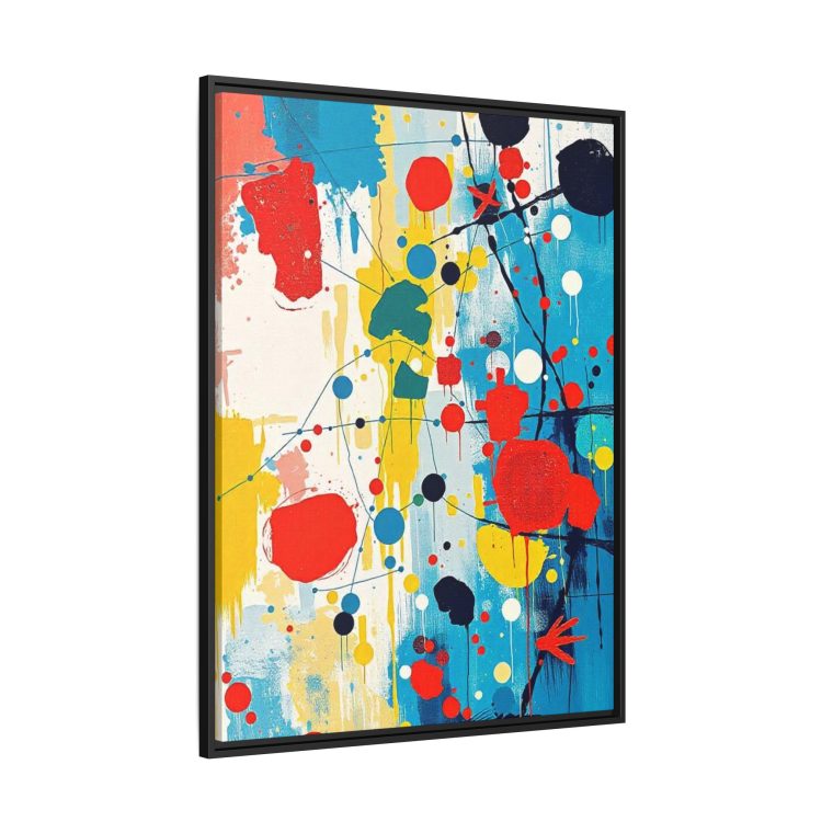 Abstract Kitchen Canvas Print Modern Dining Decor - Image 14