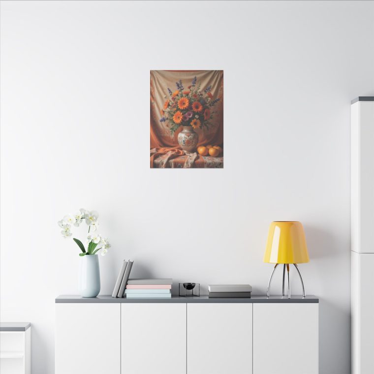 Modern Craft in a Vintage Frame Boho Floral Art - Image 24