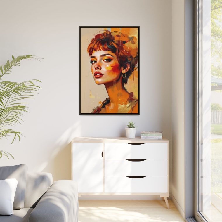 Neutral Boho Face Art Print - Modern Bohemian Wall Decor - Image 27