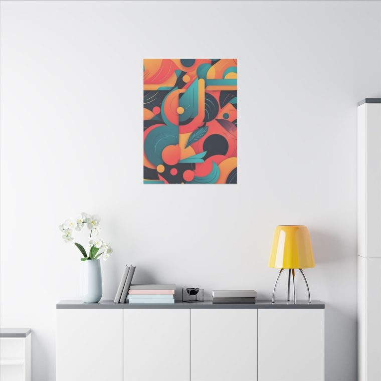 Vibrant Abstract Art Walls Decor for Contemporary Spaces - Image 11
