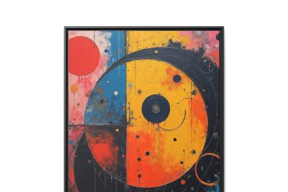 Oversized Abstract Canvas Grand Wall Statement