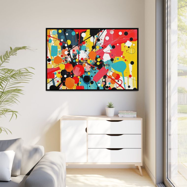 Abstract Home Office Canvas Professional Wall Decor - Image 19
