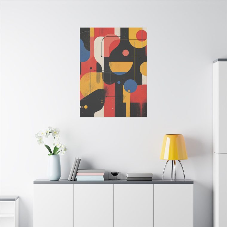 Dynamic Harmony Bold Shapes and Vibrant Colors - Image 16