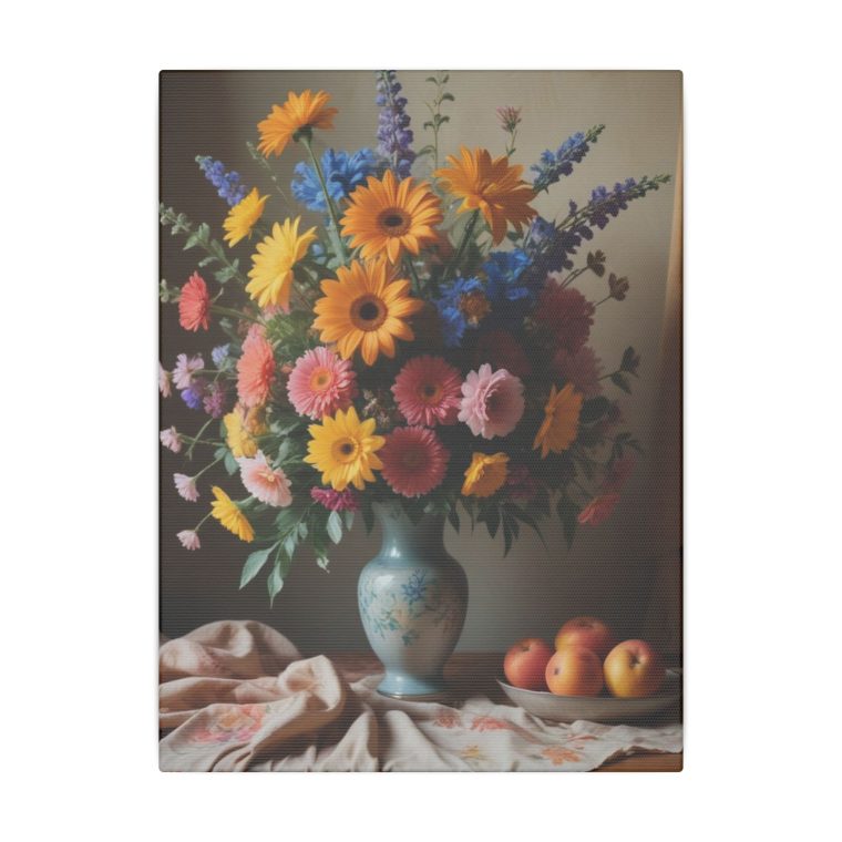 A Colorful Boho Vase Arrangement with Artistic Flair - Image 2