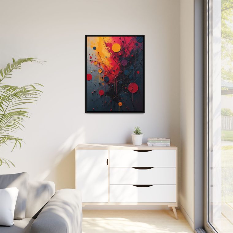 Boho Abstract Canvas Print | Modern Bohemian Wall Art - Image 7